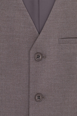 Brązowa kamizelka męska