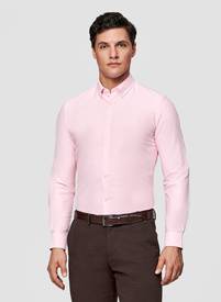 Różowa koszula męska