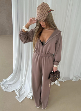 Kombinezon damski MODA wiskoza kolor fango