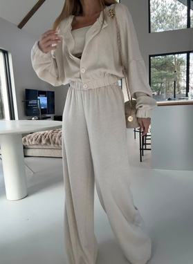 Komplet 3-częściowy AURA jasnobeżowy