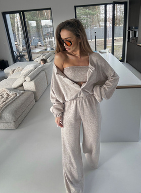 Komplet 3-częściowy AURA mokka