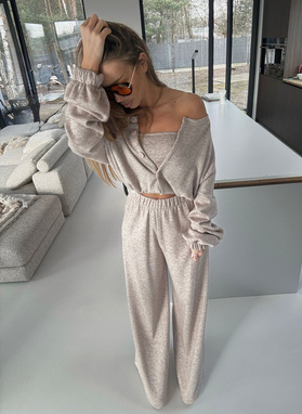 Komplet 3-częściowy AURA mokka