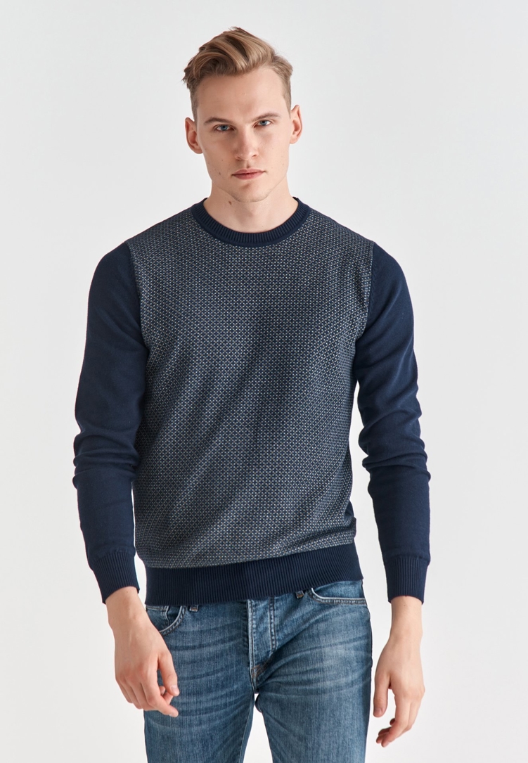 Sweter męski P21WF-2X-015-G